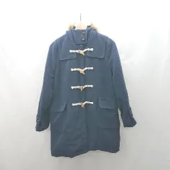 ■ ⊇◎ OLIVE des OLIVE トグルボタン フリース調 長袖 ダッフルコート サイズM ネイビー レディース E  【1502180059568】