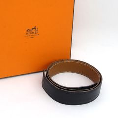 【サイズ70】エルメス 替えベルト リバーシブル ブラック ゴールド 2Q18 サイズ70】エルメス 替えベルト リバーシブル ブラック ゴールド 2Q18