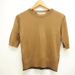 MARNI/マルニ ニットシャツ 38 半袖シャツ ブラウン レディース ブランドのサムネイル