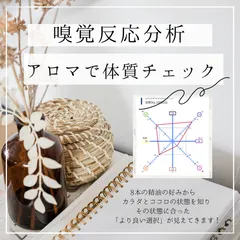 嗅覚反応分析おうちでアロマチェックキット