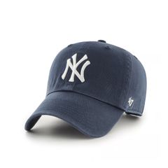 【新品・未使用】'47 6PANEL CAP (Yankees CLEAN UP) NAVY フォーティーセブン 6パネルキャップ (ヤンキース クリーンアップ) ネイビー