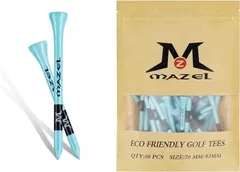 【在庫処分】MAZEL (マゼル) ゴルフティー ウッドティー ロングティー 70mm/83mm