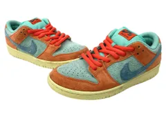 ナイキ NIKE 23年製 SB DUNK LOW PRO PRM ダンク ロー NIKE GRIND スケボー シューズ DV5429-800 メンズ靴 スニーカー オレンジ 27.5cm 104S-846