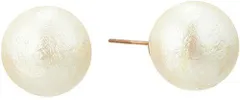 [サージキュア] Surgicure コットンパール ステンレス ピアス 14mm(1ペア) コットンパール キスカピンクゴールド ポーチ入り sc-pps0035-2b