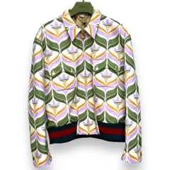 Gucci/グッチ　メタル柄ナイロンジャケット　XL Gucci/グッチ メタル柄ナイロンジャケット XL - メルカリ