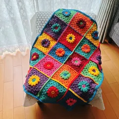 No.68  ぷっくりお花のマルチカバー