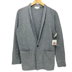 アバハウス ABAHOUSE ストレッチ カノコ ワンボタン カーディガン メンズ JPN：44 のサムネイル
