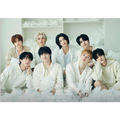 K-POP グッズ Stray Kids ストレイキッズ A4 サイズ ラミネート加工 ハングル 反切表つき 下敷き オリジナル スキズ STAY ステイ