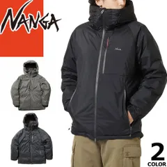 ナンガ NANGA ダウン オーロラダウンジャケット ブルゾン アウター メンズ フード付き アウトドア キャンプ 大きいサイズ 軽量 防寒 防水 通勤 通学 ブランド 黒 ブラック