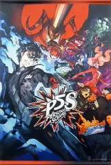 【中古】タペストリー [単品] メインビジュアル B2タペストリー 「PS4/Switchソフト ペルソナ5 スクランブル ザ ファントム ストライカーズ」 エビテン購入特典