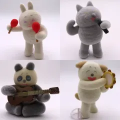 【中古】トレーディングフィギュア 全4種セット 「nonakoのぬいぐるみ フィギュアコレクション BOX版」