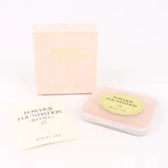 ビューティライフ パウダーファンデーション ナチュラルベージュ 詰替用 未使用 パフ無 外装難有 レディース 11gサイズ BEAUTY LIFE 【中古】のサムネイル