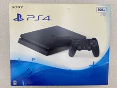 ◆PlayStation 4 ジェット・ブラック 500GB (CUH-2000A B01) 　動作品
