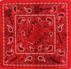 【中古】アクセサリー(非金属)(男性) [単品] 錦戸亮デザイン監修 KANJAN∞特製BIGバンダナ 「関ジャニ∞の元気が出るLIVE!!」 パンフレット同梱品