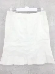 ◇ Kumikyoku 組曲 膝丈 タイト スカート 3 アイボリー *  【1002799583138】