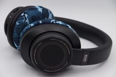 CREATIVE SXFI GAMER のイヤーパッドの保護・修理に mimimamo スーパーストレッチ・ヘッドホンカバー （サイズ：L、色：オーシャン、型番：MHC-002-CO）
