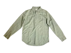 GAP STANDARD FIT シャツ チュニック  カーキ 長袖