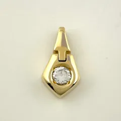 Pt900 / D0.629ct】ネックレストップ チャーム ダイヤ 綺麗