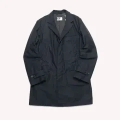 タグ付き エンジニアード ガーメンツ 着脱フード メルトン チェスターコート M Engineered Garments (エンジニアードガーメンツ) 