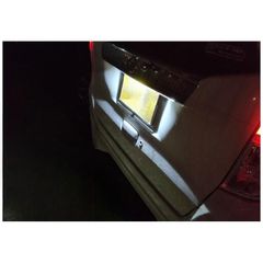 激白光! 交換式 ! LED ナンバー灯 ライセンス ランプ ルークス B44A B45A B47A B48A S X ハイウェイスターX オーテック Gターボ b6939