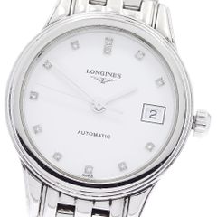 ロンジン LONGINES L4.274.4 フラッグシップ 12Pダイヤ 自動巻き レディース_882885