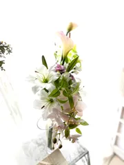 フェミニンアームブーケ