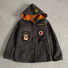 hysteric 120cm ヴィンテージ 当時物 豪華ワッペン ミリタリー ジャケット ブルゾン ヒステリックグラマーのサムネイル
