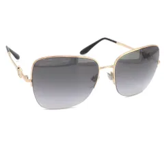 BVLGARI】 サングラス 8016-B 4連リング ビジュー装飾 鑑定済み