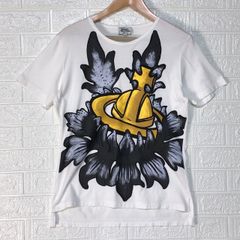 ヴィヴィアンウエストウッドマン　ホワイト　オーブ　半袖Tシャツ