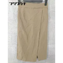 ◇ SENSE OF PLACE by URBAN RESEARCH 膝下丈 スカート サイズS ベージュ レディース 【1002802567001】