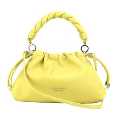 新品 ケイトスペード kate spade ショルダーバッグ スムース ナッパ レザー スモール クロスボディ レモンスライス