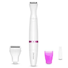 【人気商品】，【特価商品】，【特価】シェーバー Vライントリマー アンダーヘアシェーバー VIO専用シェーバー VIO 女性用シェーバー VIOゾーンシェーバー ムダ毛処理 レディースシェーバー Funstant ビキニラインケア 乾電池式 日本語取扱説明書のサムネイル