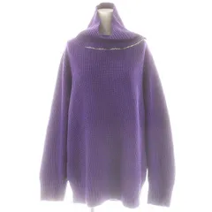 サカイ sacai 23AW high neck zip knit ジップ ニット セーター 長袖 ハイネック 3 紫 パープル /ES ■OS レディース サカイ sacai 23AW high neck zip knit ジップ ニット セーター