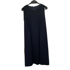 TR7 FENNEL フェンネル　ノースリーブ ワンピース　9号 バイカラー ネイビー ピンク ドレス レディース