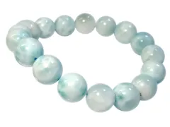 「1点もの 現品」 ラリマー ブレスレット 12mm パワーストーン ブレスレット レディース メンズ 天然石 数珠