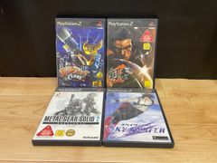 ラチェットクランク 剣豪2 メタルギアソリッド2 スカイサーファー  PS2 ソフト mEE009 ● ★