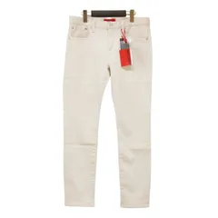 【新品】RED CARD レッドカード パンツ アイボリー サイズ:27(XXL) / アニバーサリー スリム テーパード デニム パンツ / Anniversary / スキニー ストレッチ コットン / ボトムス ジーンズ / 日本製【レディース】