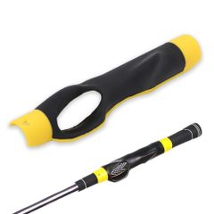 【迅速発送】ゴルフ グリップ矯正 グリップトレーナー 練習器具 素振り スイング矯正 ハンド型 初心者向け 室内外対応 ブラック