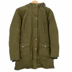 バブアー Barbour ファーフード ダウンコート レディース UK：8 のサムネイル