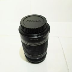 【CANON/キャノン】EOS用望遠ズームレンズ EF-S55-250mm F4-5.6 IS STM ブラック 美品/mik0191