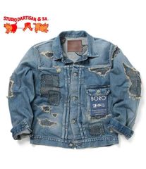 XL STUDIO D'ARTISAN デニムジャケット - メルカリ