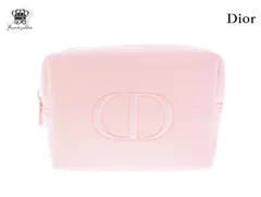 クリスチャンディオール ノベルティ CD カプチュールポーチ 2021 ピンク Dior BEAUTE 難あり【Used 開封品】