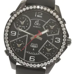 これでラスト‼️JACOB & CO. 47mmアナログ腕時計 ブラック 2025年最新】JACOB&Co メンズ 腕時計(アナログ)の人気アイテム