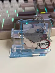 鬼滅の刃 嘴平 伊之助 アクリル キーリング 鉛筆 スタンド