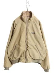 【お得なクーポン配布中!】 80s USA製 エルエルビーン ウォームアップ ジャケット メンズ L 古着 ヴィンテージ ナイロン フリース ライナー付き フルジップ ブルゾン