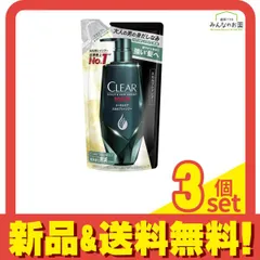 CLEAR for MEN(クリアフォーメン) トータルケア スカルプシャンプー 280mL (詰め替え用) 3個セット まとめ売り