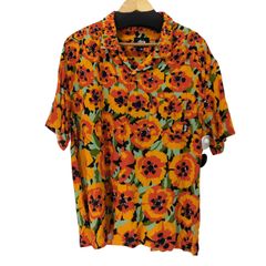 ステューシー Stussy POPPY SS SHIRT オープンカラーアロハシャツ メンズ JPN：M 