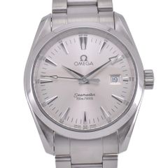 オメガ OMEGA 2518.30 シーマスターアクアテラ デイト クォーツ メンズ 良品 保証書付き D#141801