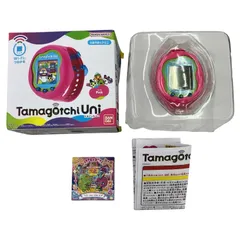 186000 動作品！現状品 BANDAI NAMCO バンダイナムコ Tamagotchi Uni たまごっちユニ　 ピンク