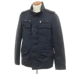 【中古】ピューテリー PEUTEREY AIGUILLE NOIRE コットンナイロン ミリタリージャケット ブルー【サイズ46】【メンズ】のサムネイル
